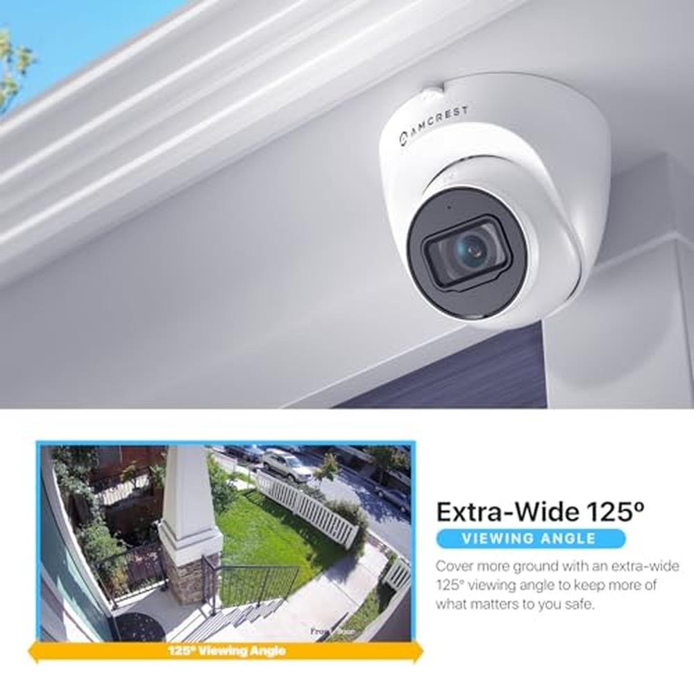 Amcrest UltraHD 4K: IP8M-T2599EW 8MP Outdoor Security Camera – Packaging