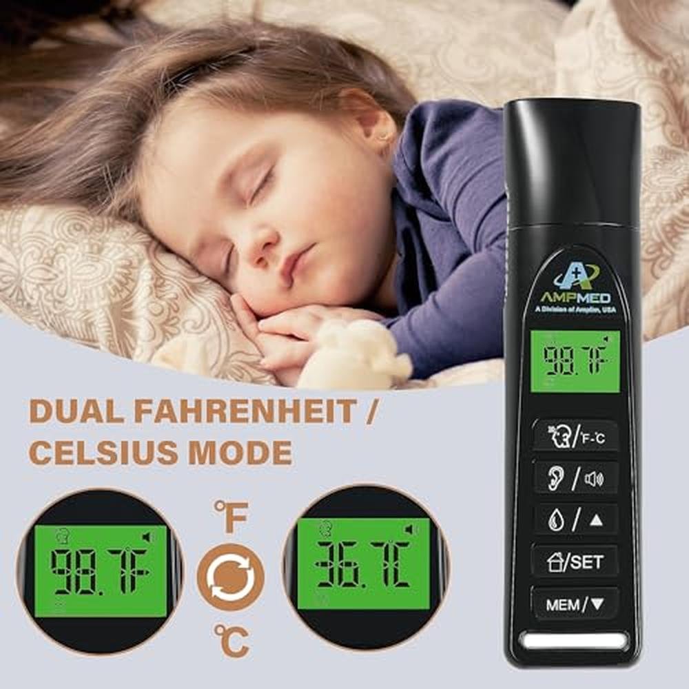 Thermometer Baby: Amplim 3-in-1 Accurate Infrared – Packaging