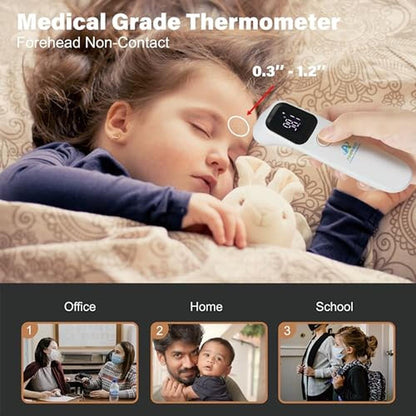 Thermometer Infrared: Amplim Forehead Thermometer No-Touch – Packaging