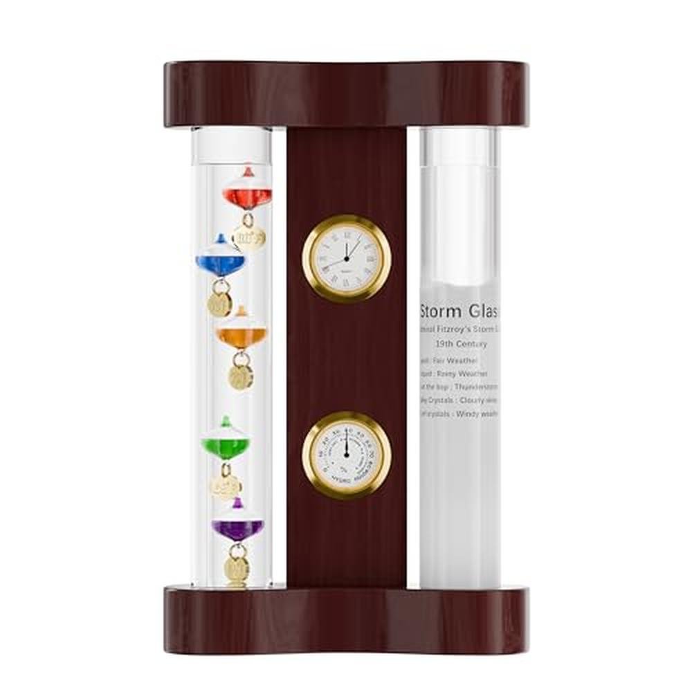 Analog Weather Station: Glass Galileo Thermometer – Packaging