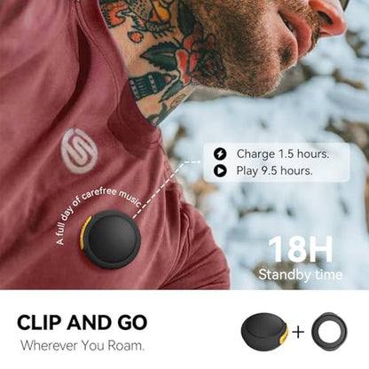 ANCwear Portable Bluetooth Speaker – Side View