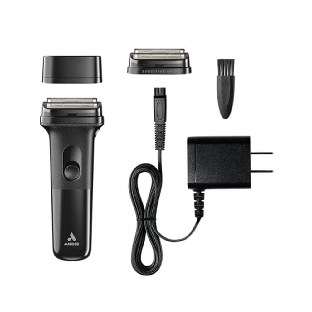 Foil Black: Andis 17480 Inform Lithium Ion Electric Foil – Side View