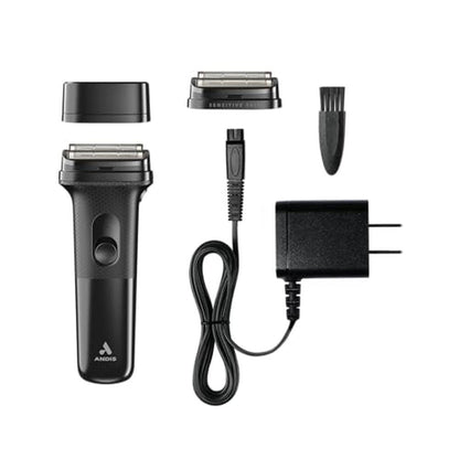 Foil Black: Andis 17480 Inform Lithium Ion Electric Foil – Side View