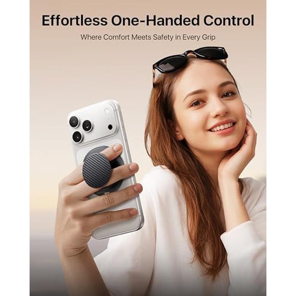 Magnetic Phone Grip: Andobil 2026 Ultra-Thin MagSafe – In Use