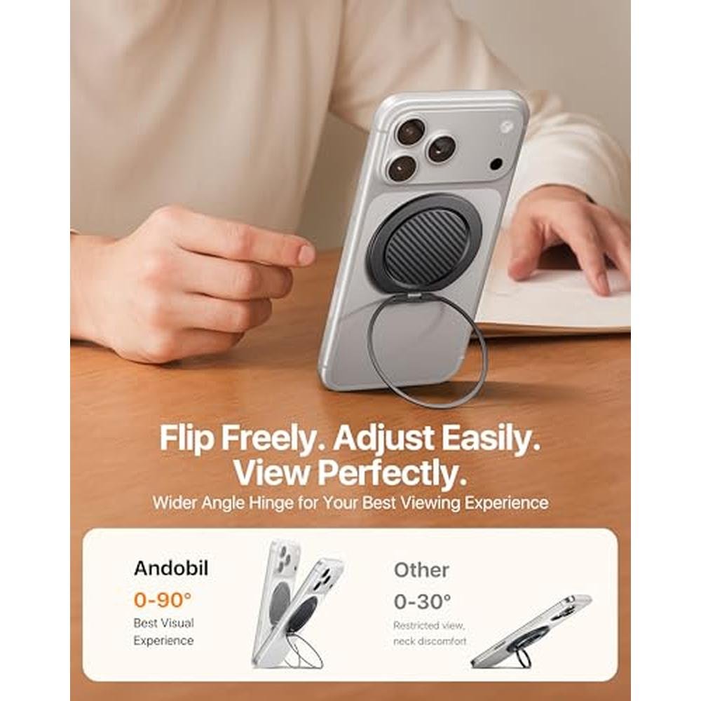 Magnetic Phone Grip: Andobil 2026 Ultra-Thin MagSafe – Packaging