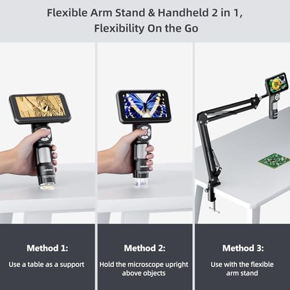Microscope Andonstar: Andonstar AD115 Handheld Digital – Side View