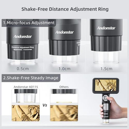 Microscope Andonstar: Andonstar AD115 Handheld Digital – Packaging