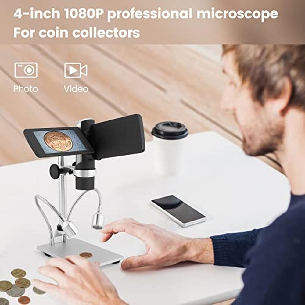 Microscope Andonstar AD203 Digital Coin – Close-up Detail