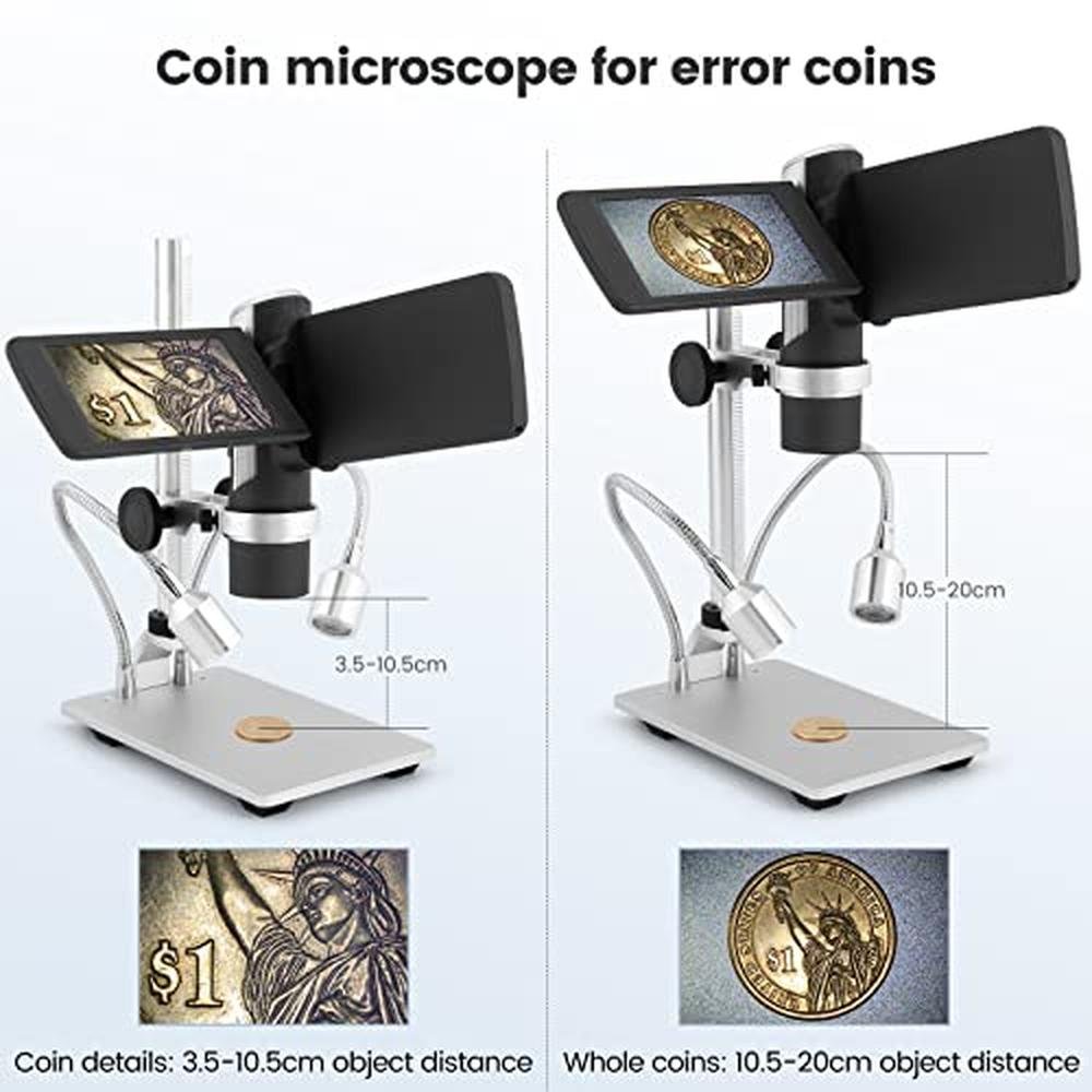Microscope Andonstar AD203 Digital Coin – In Use