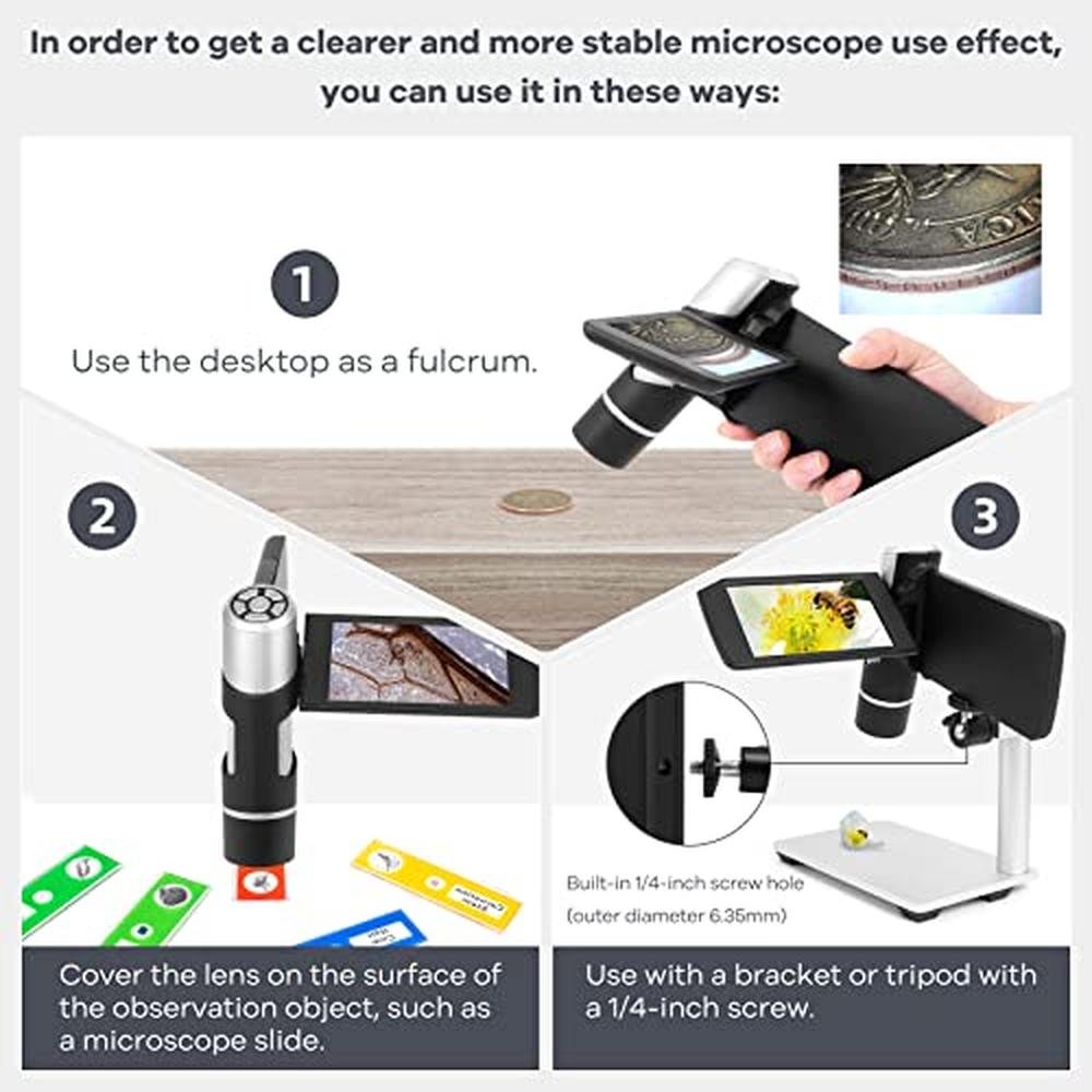 Microscope Andonstar AD203 Handheld Digital – In Use