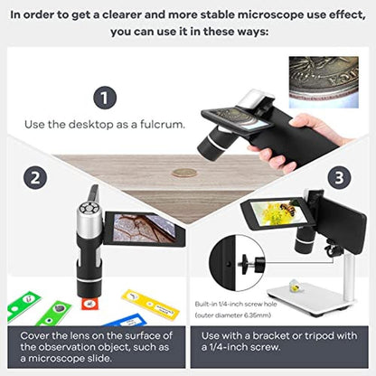 Microscope Andonstar AD203 Handheld Digital – In Use