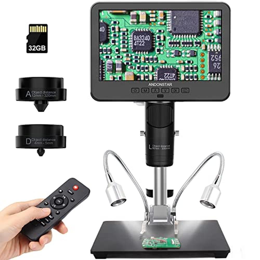 Microscope Andonstar AD246S-M HDMI Digital 2000x – Front View