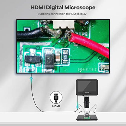 Microscope Andonstar AD246S-M HDMI Digital 2000x – In Use