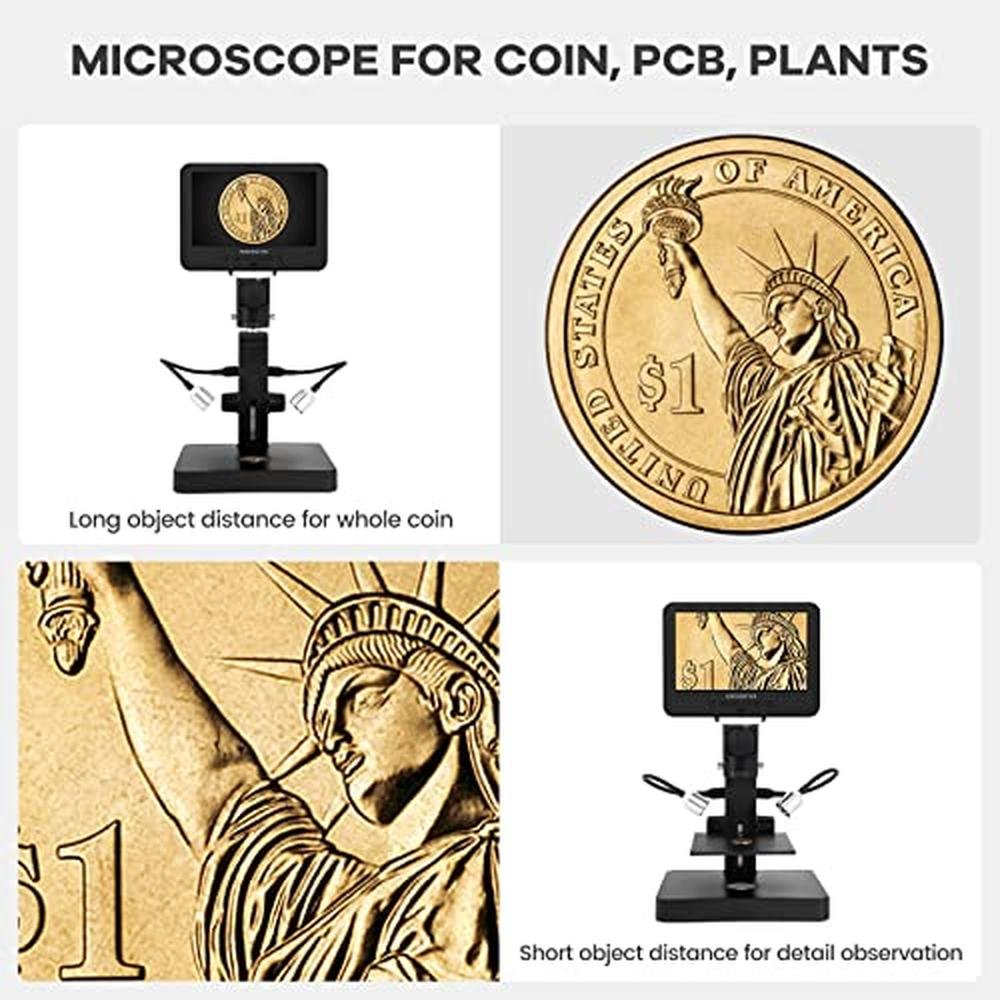 Microscope: Andonstar AD246S-P HDMI Digital Microscope with – Packaging