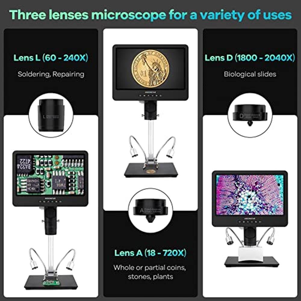 Microscope Andonstar AD249S-M – Side View