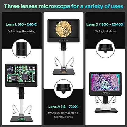 Microscope Andonstar AD249S-M – Side View