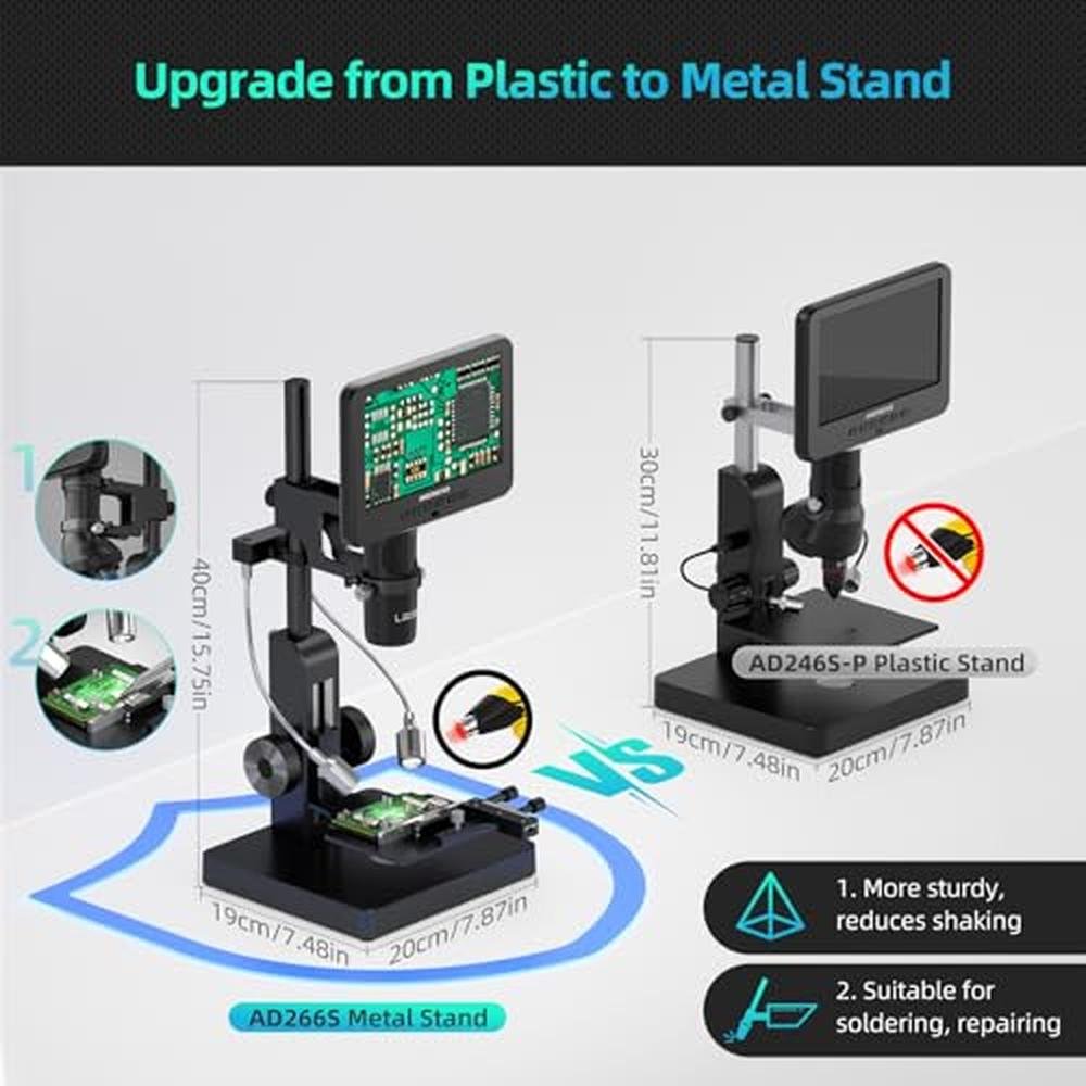 Microscope Andonstar: Andonstar AD266S 20X-5000X HDMI – Close-up Detail