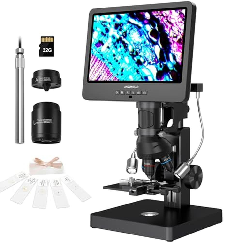Microscope Andonstar AD269S 20X-5000X HDMI Digital – Front View