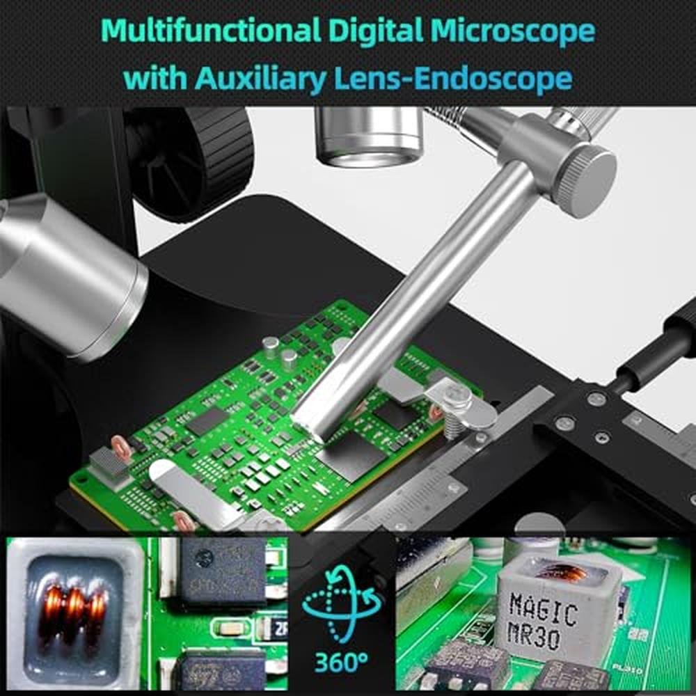 Microscope Andonstar AD269S 20X-5000X HDMI Digital – In Use