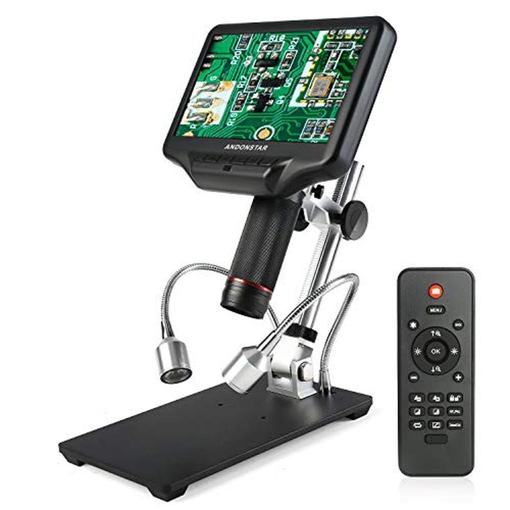 Andonstar AD407 3D HDMI Soldering Digital Microscope – Front View