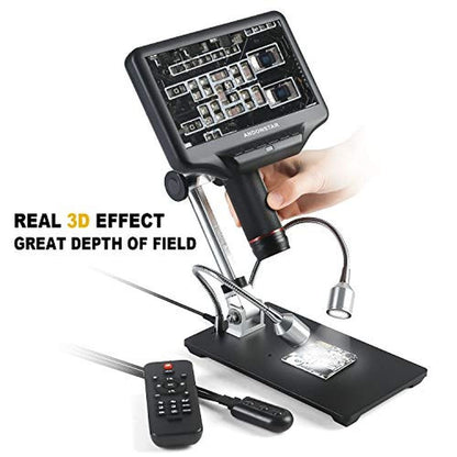 Andonstar AD407 3D HDMI Soldering Digital Microscope – Close-up Detail