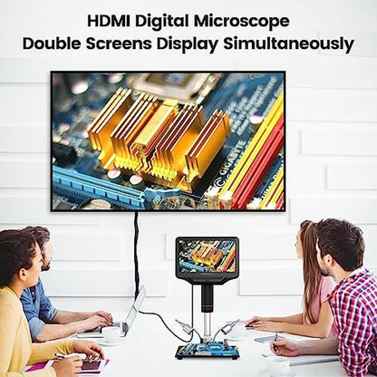 Andonstar AD407 Pro 3D HDMI Soldering Digital Microscope – In Use