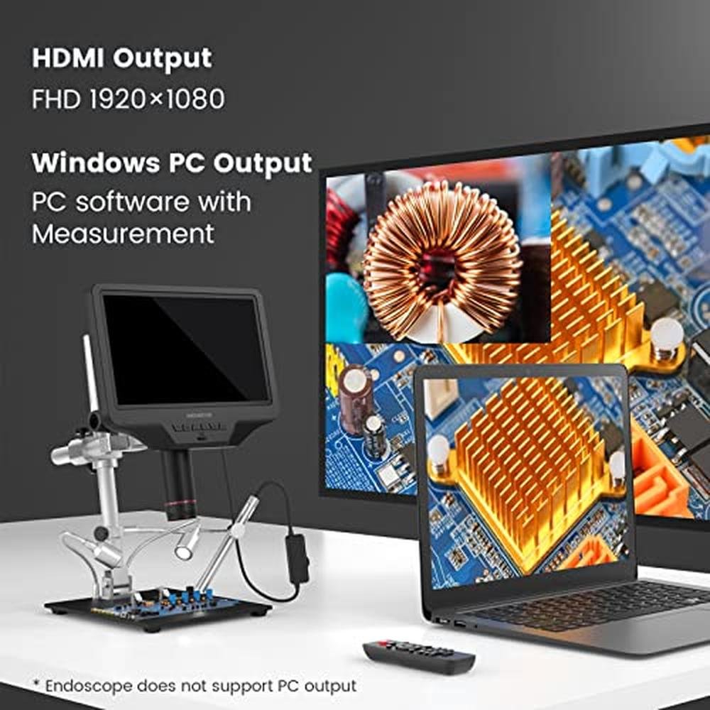 Microscope Soldering: Andonstar AD409 Pro HDMI Digital – In Use