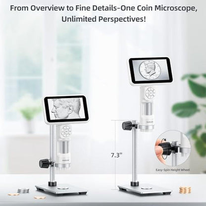 Coin Microscope: Andonstar AD115 5 1080p Handheld Digital – Close-up Detail