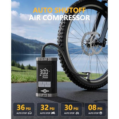 Air Aneson: Aneson Tire Inflator Portable Air Compressor 2x – Close-up Detail