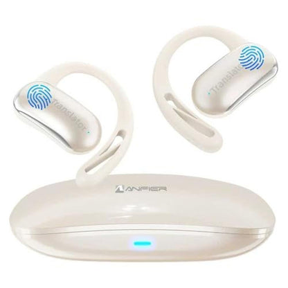 Earbuds ANFIER: ANFIER AI Translator Earbuds Offline – Front View