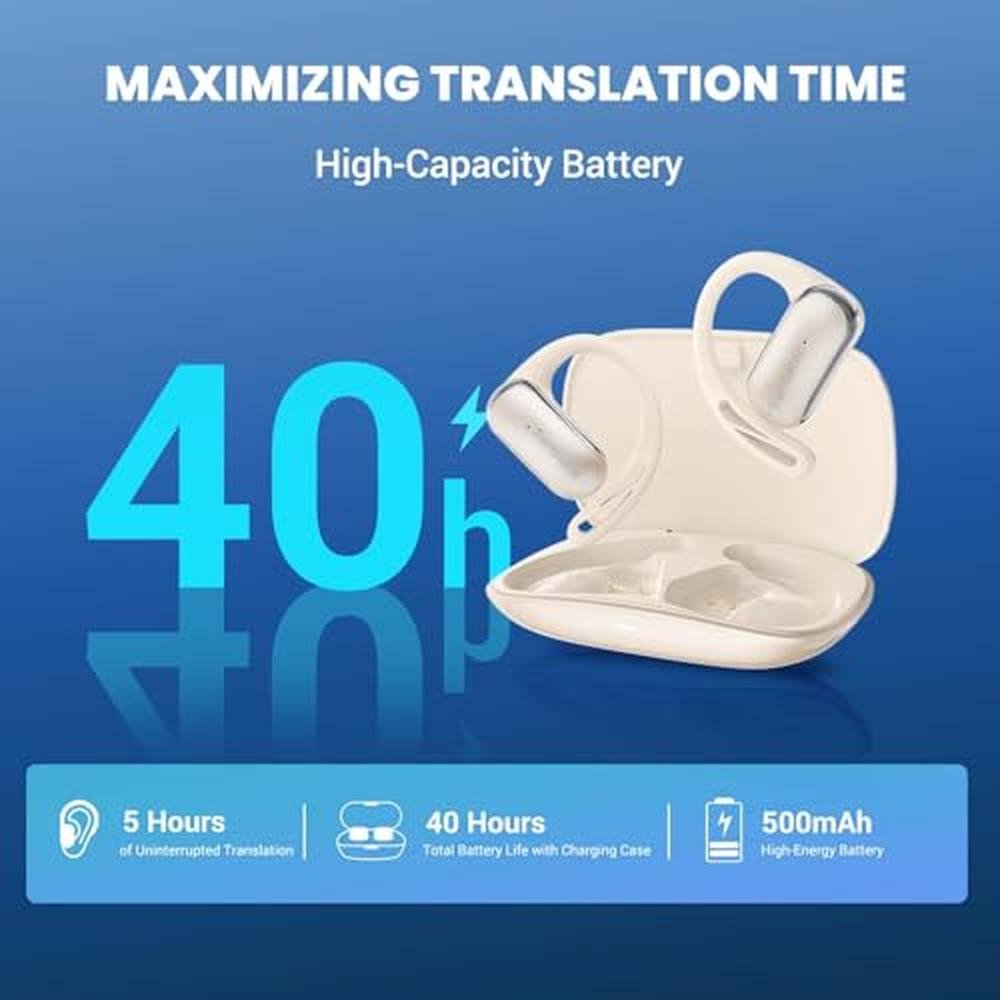 Earbuds ANFIER: ANFIER AI Translator Earbuds Offline – Close-up Detail
