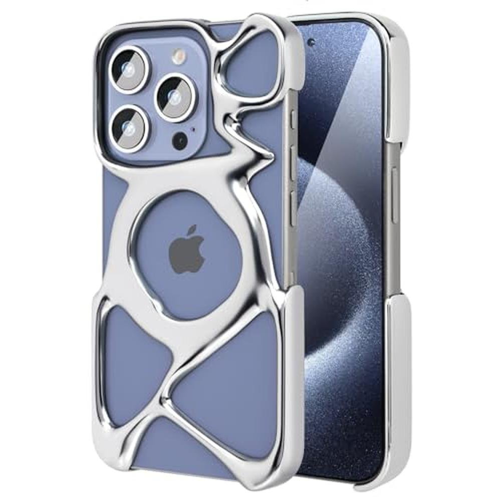 Case Angry: Angry Miao AM Emptiness iPhone 15 Pro Max Case – Front View