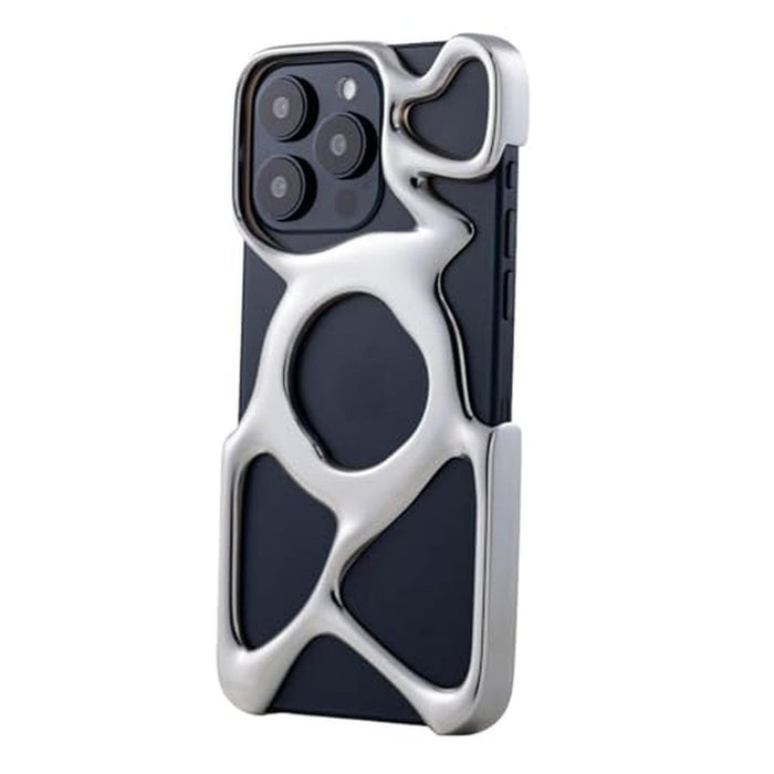 Matte Angry Phone Case: Angry Miao Emptiness for iPhone 15 – Front View