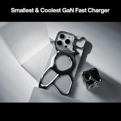 Angry Miao Emptiness USB C Charger Block – Side View
