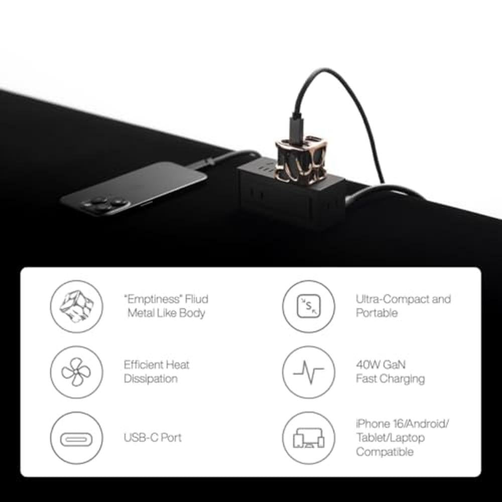 Angry Miao Emptiness USB C Charger Block – Packaging