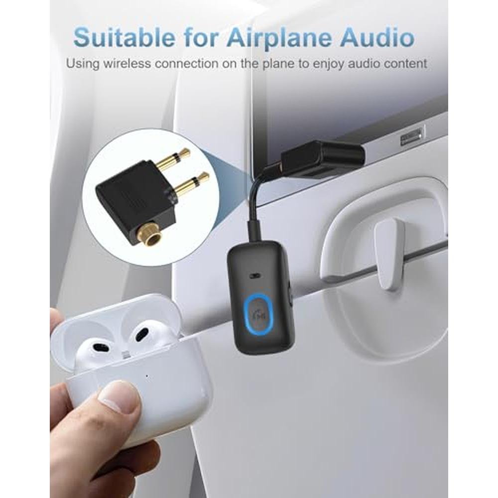 Ankilo Aux Bluetooth Adapter: 2-in-1 Bluetooth 5.3 – Packaging