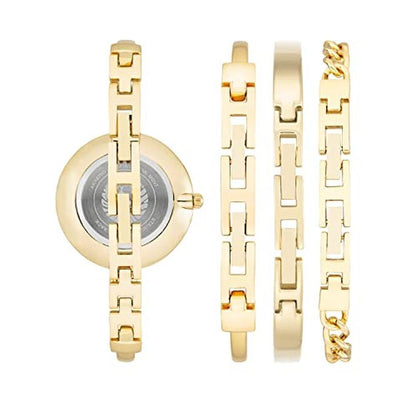 Anne Klein: Women's Bangle Watch and Bracelet Set AK-1470 – Close-up Detail