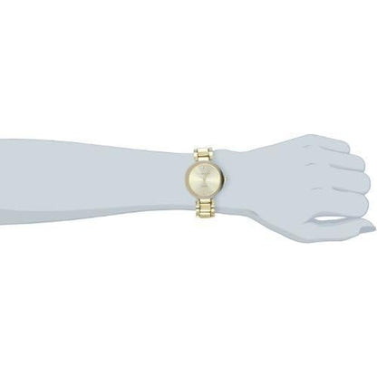 Anne Klein Women's Genuine Diamond Dial Bracelet Watch Gold – Packaging