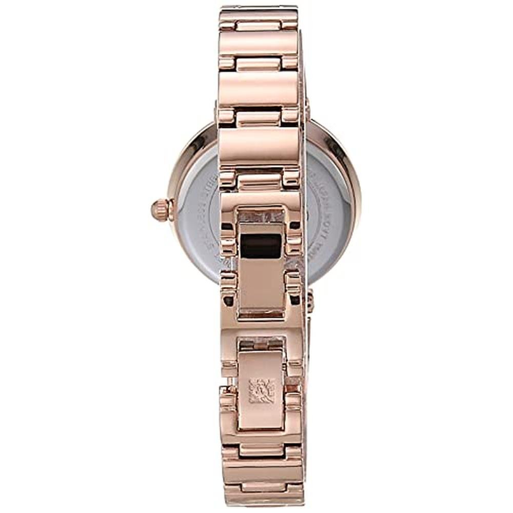 Anne Klein: Women's Genuine Diamond Dial Bracelet Watch – Side View