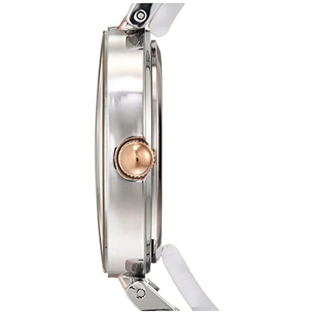 Anne Klein: Women's Genuine Diamond Dial Bracelet Watch – Side View