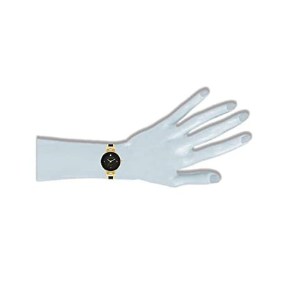 Anne Klein: Women's Genuine Diamond Dial Bangle Watch – Close-up Detail