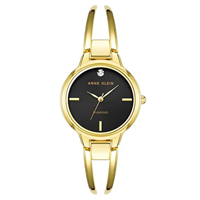 Anne Klein: Women's Japanese Quartz Dress Watch with Metal – Front View