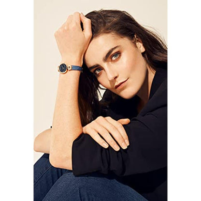 Anne Klein Women's Leather Strap Watch – Side View