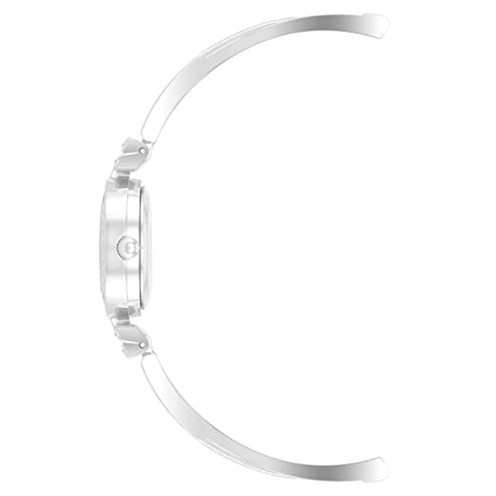 Anne Klein Women's Premium Crystal Accented Bangle Watch – Side View