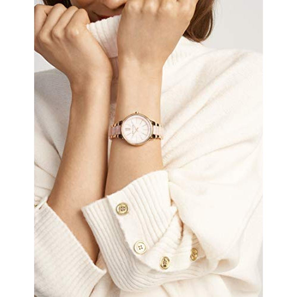 Anne Klein Women's Resin Bracelet Watch – In Use