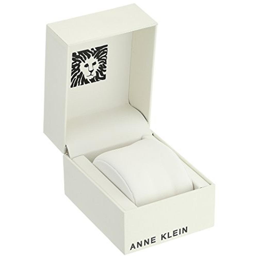Anne Klein Women's Rose Gold Tone and Light Pink Resin – Close-up Detail
