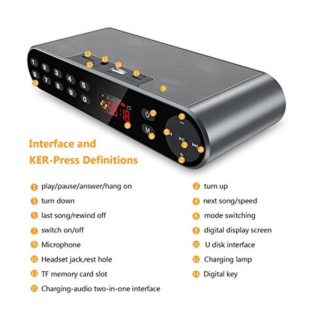 Antimi Bluetooth: Antimi Portable Wireless Speaker Black – In Use