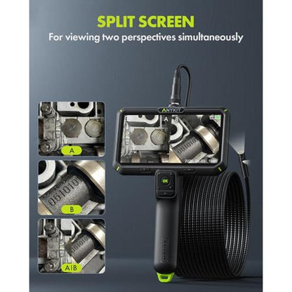 Camera Screen: Anykit Borescope Camera with Light 6 IPS – Close-up Detail