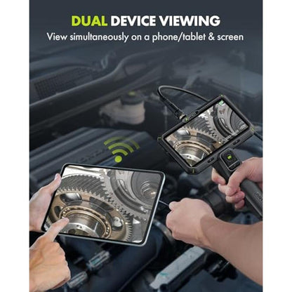 Camera Screen: Anykit Borescope Camera with Light 6 IPS – In Use