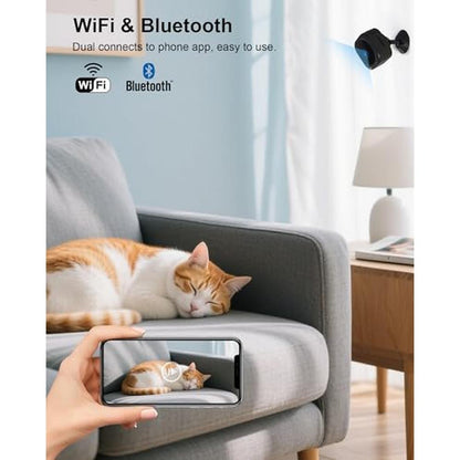 1080p Indoor WiFi Video Camera – Side View